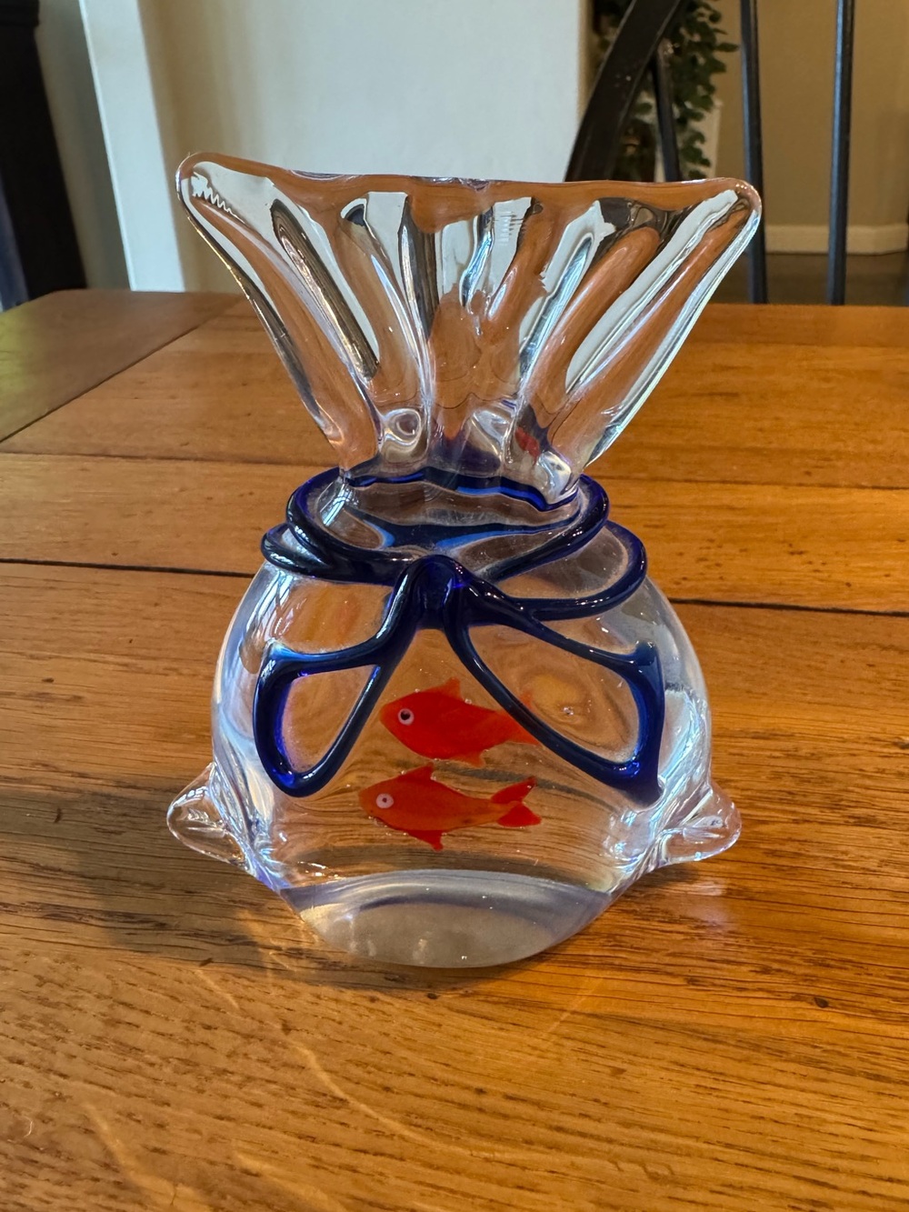 Fabulous vintage Murano style  blown art glass